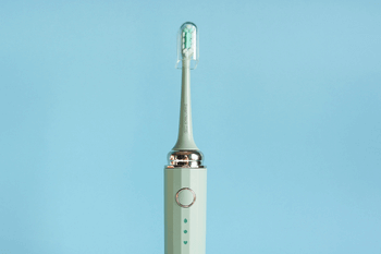 Electric toothbrush in Wolverhampton dental practice for good dental hygiene